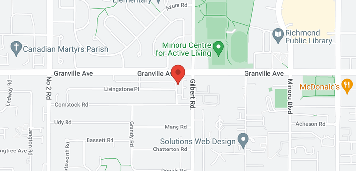 map of 7 6811 LIVINGSTONE PLACE
